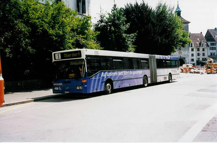 (033'114) - BSU Solothurn - Nr. 58/BE 66'705 - Mercedes am 5. Juli 1999 in Solothurn, Amthausplatz