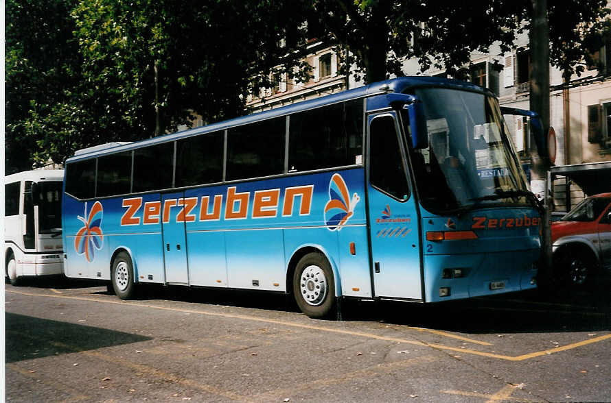 (033'813) - Zerzuben, Visp-Eyholz - Nr. 2/VS 44'605 - Bova am 7. Juli 1999 in Lausanne, Tunnel
