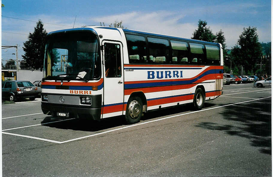 (036'701) - Burri, Moutier - BE 902 - Mercedes am 1. September 1999 in Thun, Seestrasse