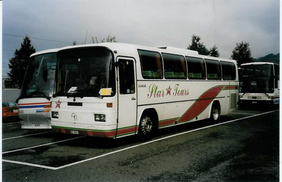 (036'826) - Startrans-Tours, Cointrin - GE 96'001 - Mercedes am 16. September 1999 in Thun, Seestrasse