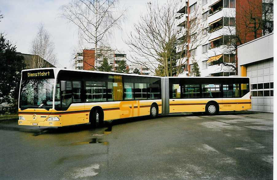 (038'908) - STI Thun - Nr. 76/BE 272'476 - Mercedes am 3. Februar 2000 in Thun, Garage
