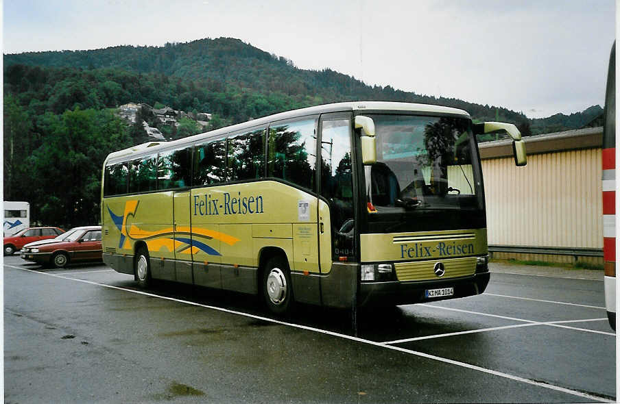 (042'004) - Aus Deutschland: Abel, Kln - K-MA 1014 - Mercedes am 15. Juli 2000 in Thun, Seestrasse