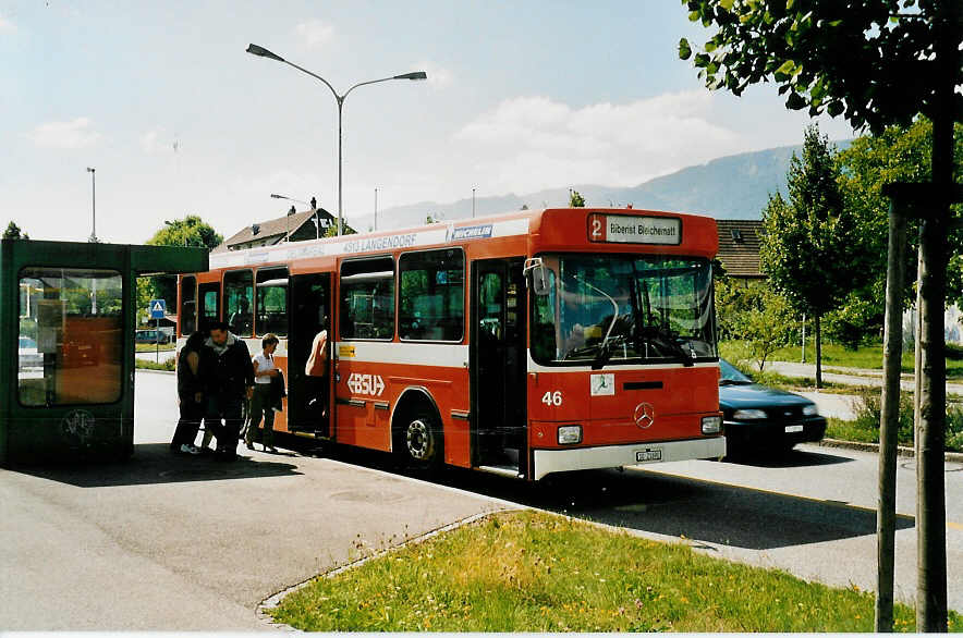 (042'216) - BSU Solothurn - Nr. 46/SO 21'690 - Mercedes/Hess am 20. Juli 2000 in Bellach, Tell