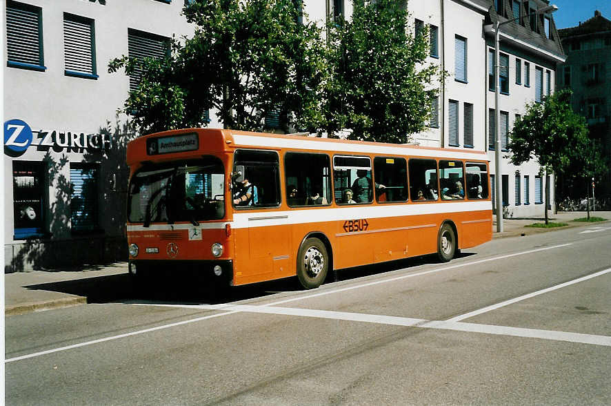 (042'217) - BSU Solothurn - Nr. 43/SO 21'304 - Mercedes/Hess am 20. Juli 2000 in Solothurn, Rtistrasse