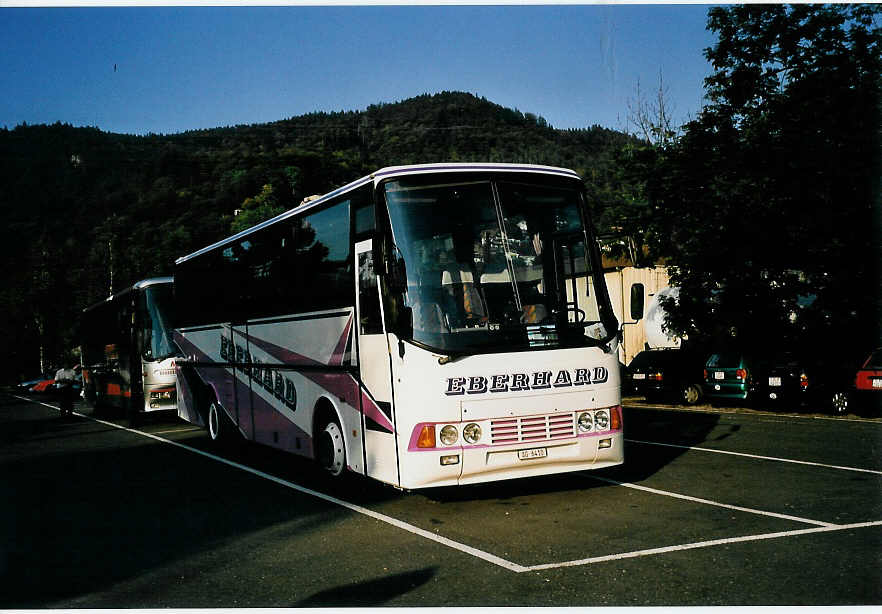 (043'321) - Eberhard, Vordemwald - AG 6410 - LAG am 26. September 2000 in Thun, Seestrasse