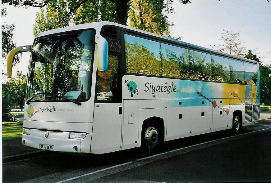 (046'721) - Aus Frankreich: Siyatgie, Nevers - 4514 RS 58 - Renault am 19. Mai 2001 in Thun, Lachen