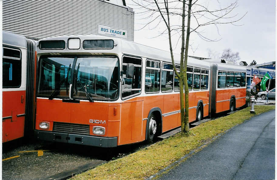 (052'203) - TPG Genve - Nr. 161 - Volvo/R&J am 23. Februar 2002 in Biel, BTR