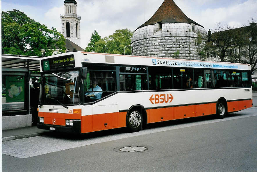(053'229) - BSU Solothurn - Nr. 62/SO 66'570 - Mercedes am 27. April 2002 in Solothurn, Amthausplatz