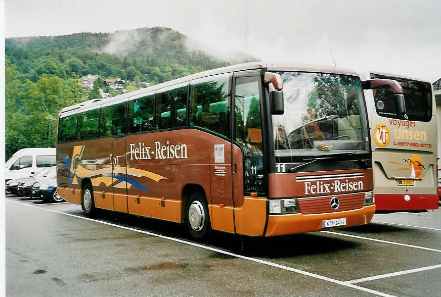 (054'319) - Aus Deutschland: Abel, Kln - Nr. 11/K-M 1404 - Mercedes am 10. Juli 2002 in Thun, Seestrasse