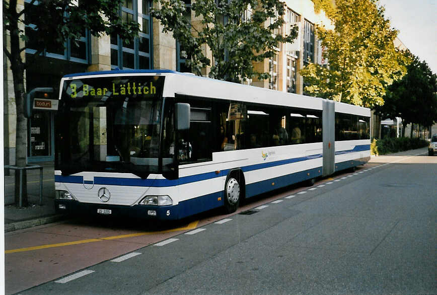 (055'208) - ZVB Zug - Nr. 5/ZG 3355 - Mercedes/Hess am 27. Juli 2002 in Zug, Metalli