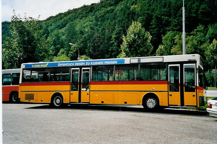 (055'313) - Moser, Flaach - Nr. 3 - Mercedes am 5. August 2002 in Biel, BTR