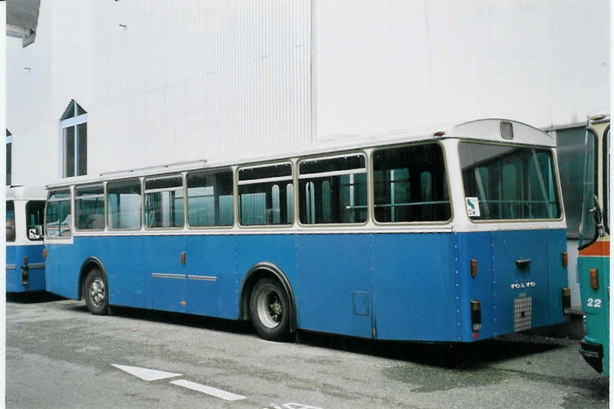(058'521) - TF Fribourg - Nr. 66 - Volvo/Hess am 18. Januar 2003 in Biel, BTR