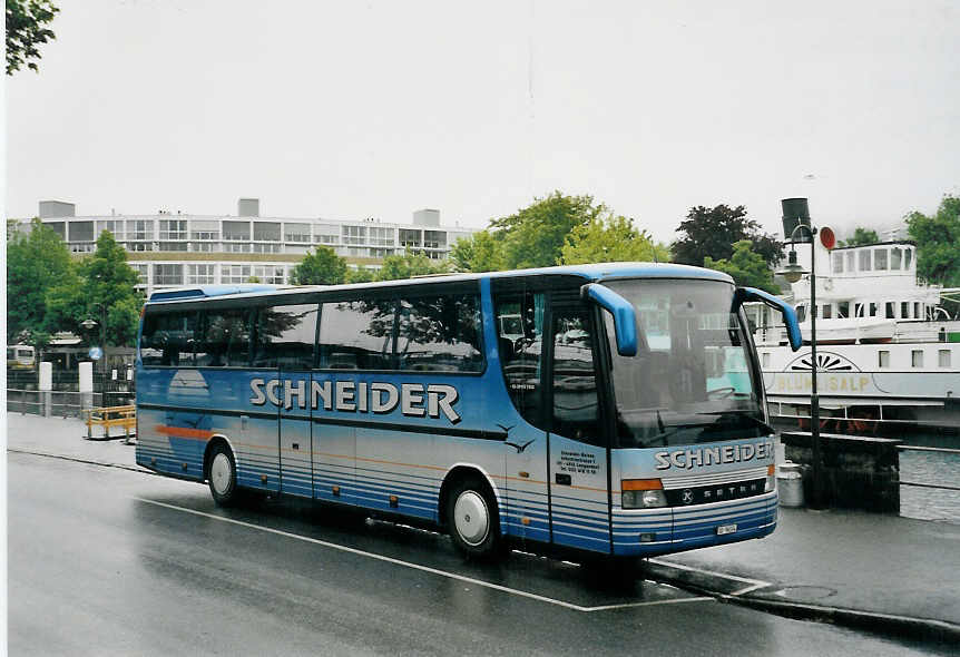 (060'224) - Schneider, Langendorf - SO 96'334 - Setra am 22. Mai 2003 bei der Schifflndte Thun