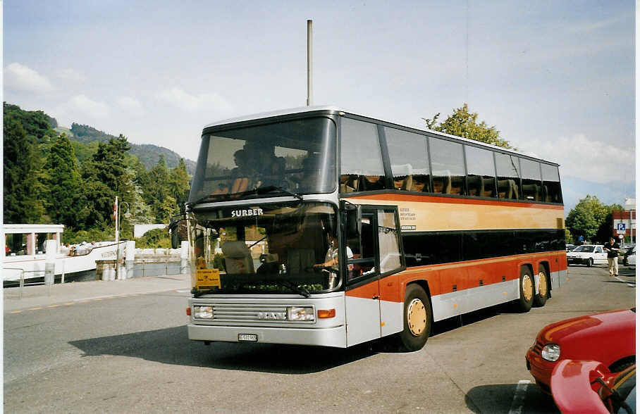 (061'323) - Surber, Bnigen - BE 531'965- MAN am 12. Juli 2003 beim Bahnhof Thun