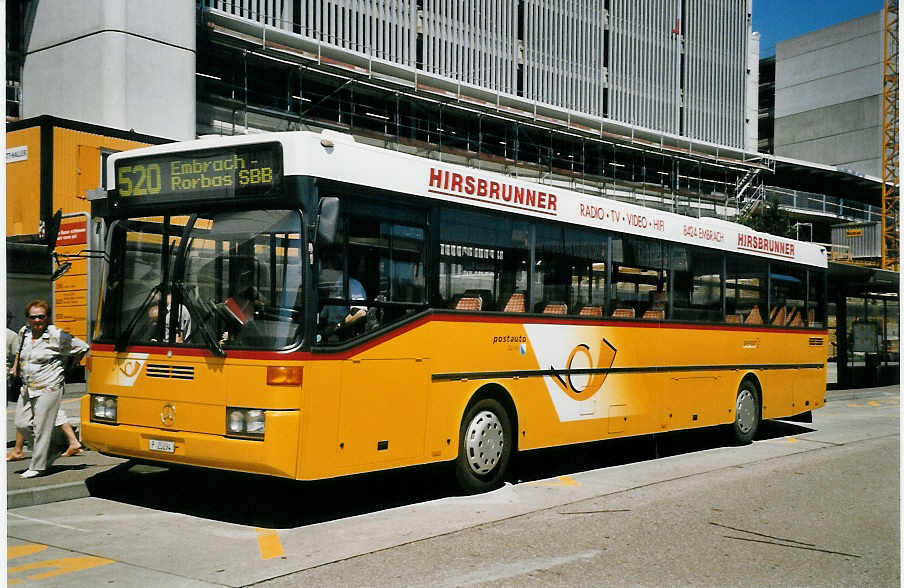 (061'711) - PTT-Regie - P 25'294 - Mercedes am 19. Juli 2003 in Zrich, Flughafen