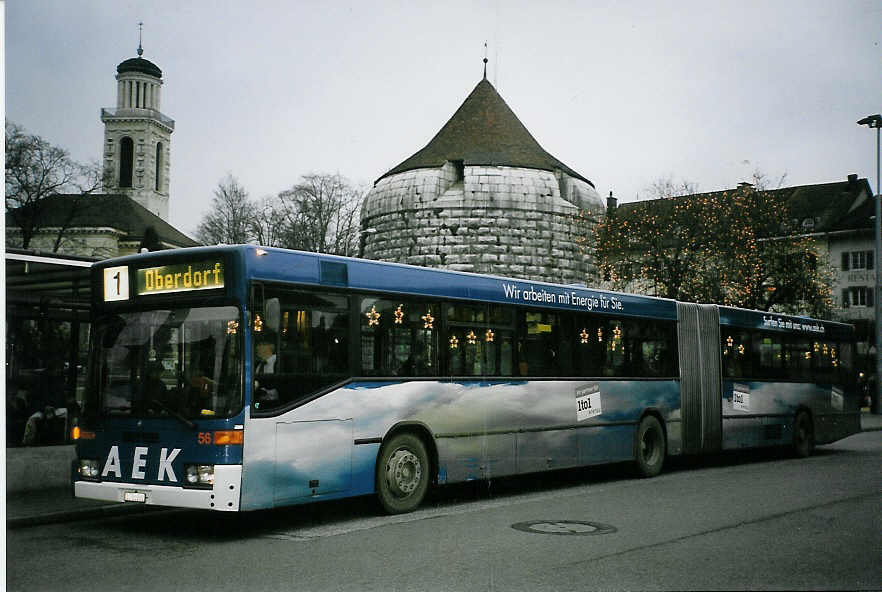 (064'933) - BSU Solothurn - Nr. 56/SO 66'866 - Mercedes am 30. Dezember 2003 in Solothurn, Amthausplatz
