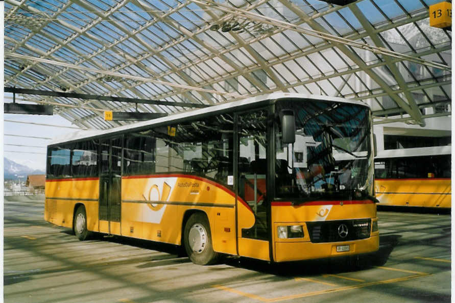 (066'628) - Demarmels, Salouf - GR 43'393 - Mercedes am 20. April 2004 in Chur, Postautostation