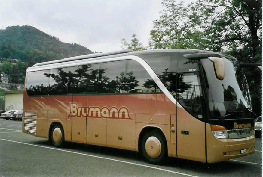 (068'709) - Brumann, Oberlunkhofen - AG 20'438 - Setra am 20. Juni 2004 in Thun, Seestrasse