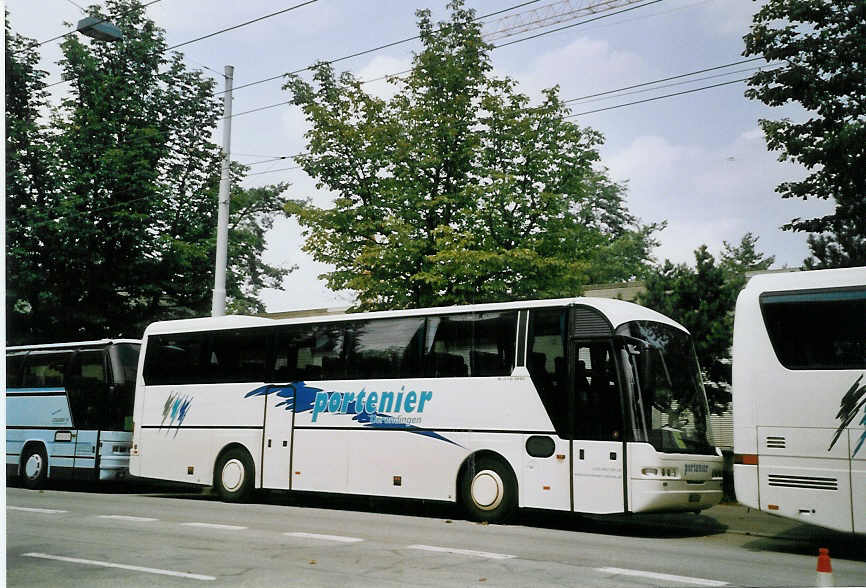 (069'601) - Portenier, Biberist - SO 146'083 - Neoplan am 23. Juli 2004 in Zrich, Hardau