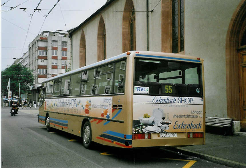 (069'705) - Aus Deutschland: Heizmann, Schopfheim - L-S 789 - Mercedes am 24. Juli 2004 in Basel, Claraplatz