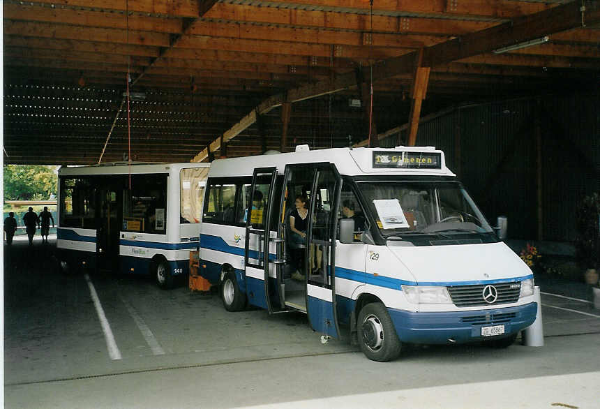 (070'823) - ZVB Zug - Nr. 129/ZG 65'867 - Mercedes am 11. September 2004 in Zug, Garage