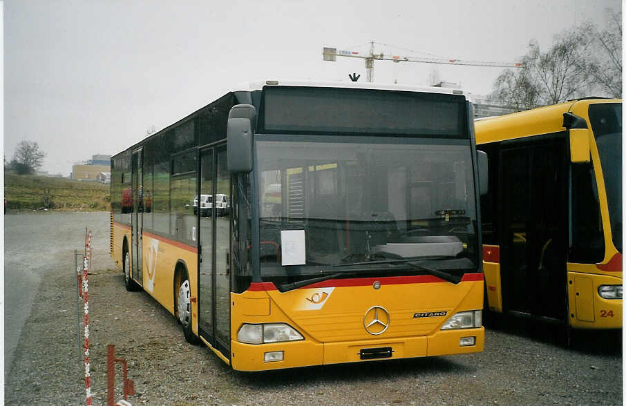 (072'931) - PostAuto Nordwestschweiz - Mercedes (ex P 25'520) am 11. Dezember 2004 in Kloten, EvoBus