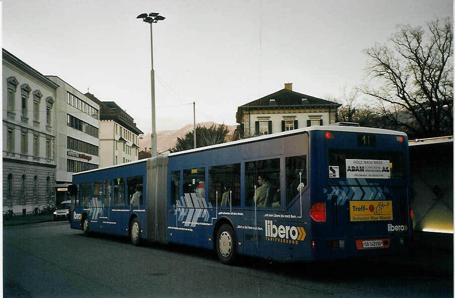 (073'727) - BSU Solothurn - Nr. 30/SO 142'030 - Mercedes am 3. Januar 2005 in Solothurn, Amthausplatz