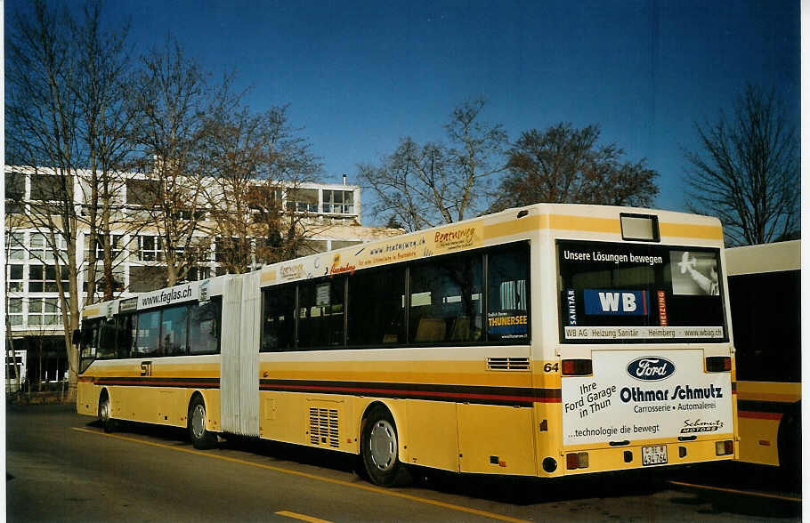 (073'935) - STI Thun - Nr. 64/BE 434'764 - Mercedes am 10. Januar 2005 bei der Schifflndte Thun