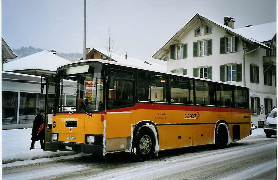 (074'330) - Burri, Teuffenthal - BE 336'192 - NAW/R&J am 24. Januar 2005 in Steffisburg, Platz