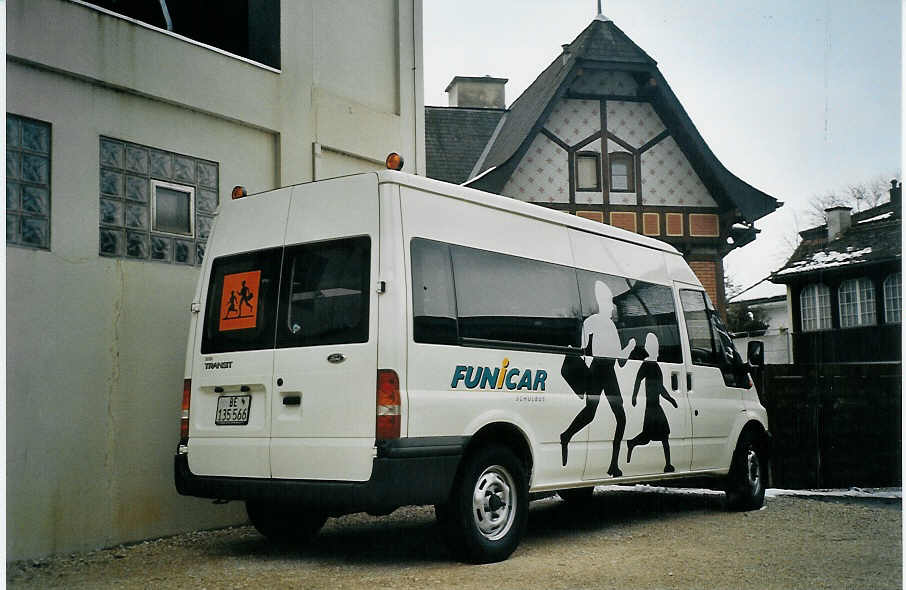 (075'420) - Funi-Car, Biel - Nr. 66/BE 135'566 - Ford am 5. Mrz 2005 in Biel, Garage