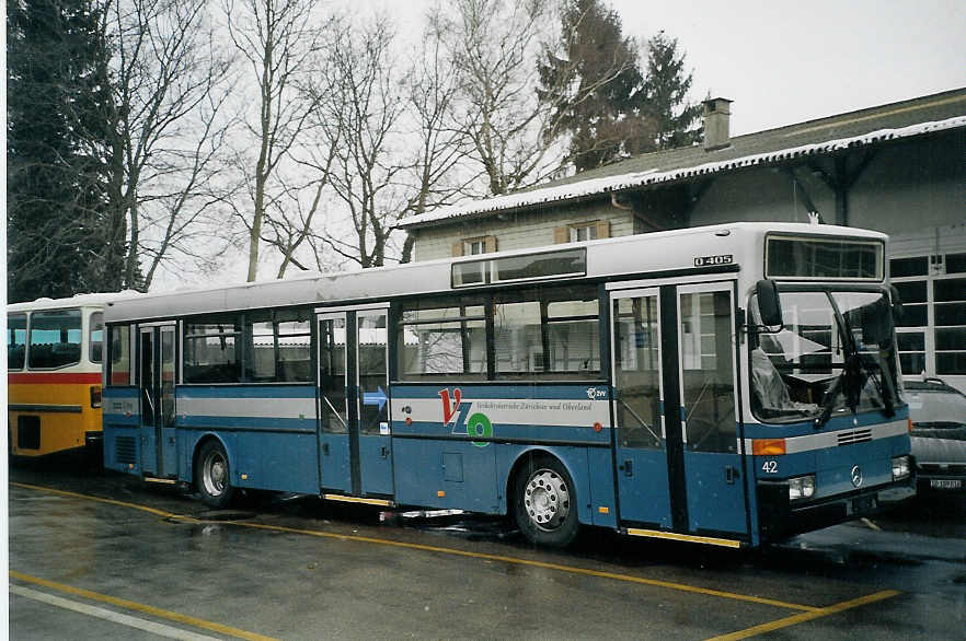 (075'425) - VZO Grningen - Nr. 42 - Mercedes am 5. Mrz 2005 in Bellach, Hess