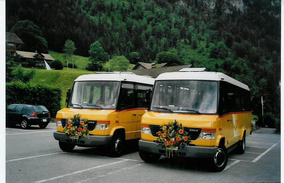 (078'021) - Portenier, Adelboden - Nr. 7/BE 90'275 - Mercedes/Kusters am 25. Juni 2005 in Kiental, Garage