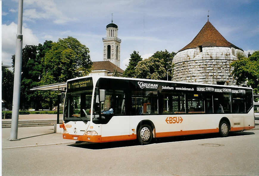 (078'308) - BSU Solothurn - Nr. 69/SO 142'069 - Mercedes am 9. Juli 2005 in Solothurn, Amthausplatz
