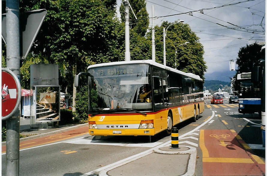 (078'533) - Bucheli, Kriens - Nr. 25/LU 15'510 - Setra am 11. Juli 2005 beim Bahnhof Luzern
