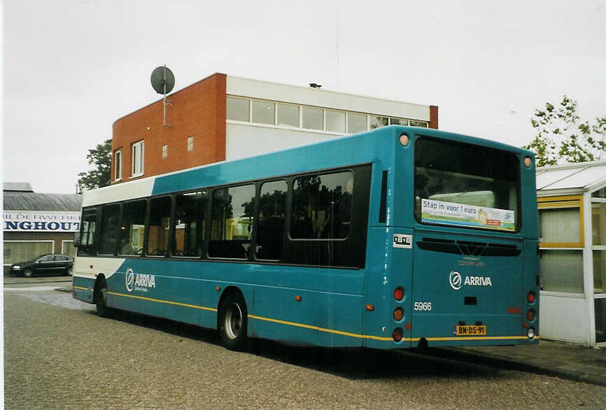 (078'832) - ARRIVA - Nr. 5966/BN-DS-91 - Wright am 21. Juli 2005 in Drachten, Busstation