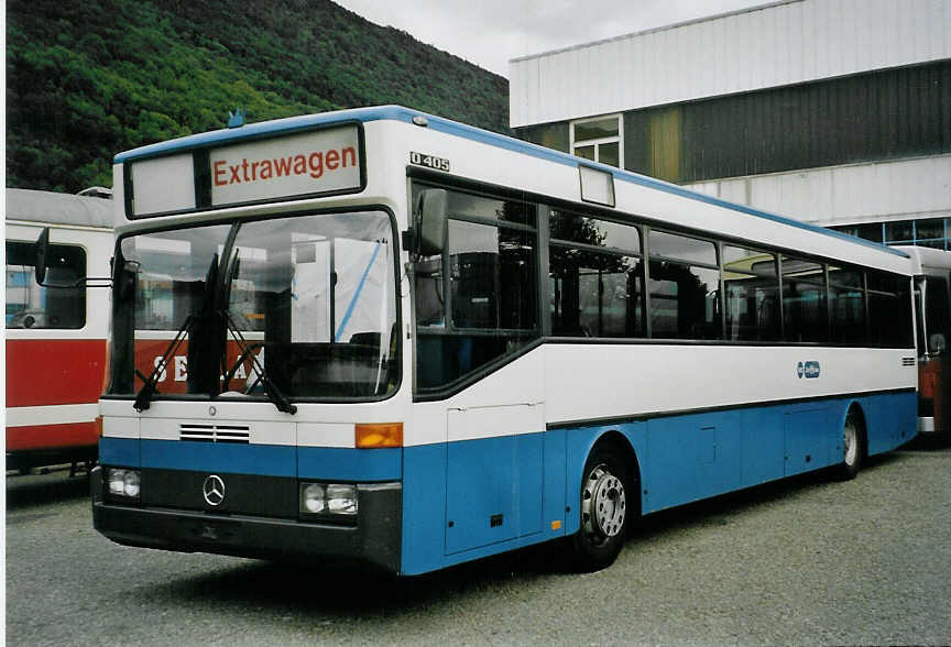 (079'413) - Gut, Binz - Nr. 3 - Mercedes (ex VBZ Zrich Nr. 603) am 13. August 2005 in Biel, BTR