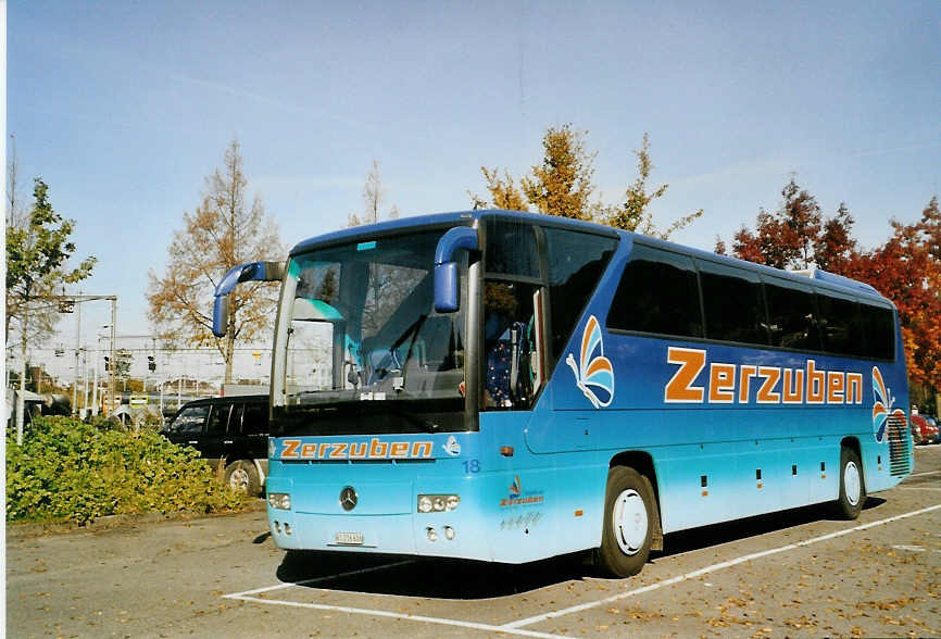 (081'324) - Zerzuben, Visp-Eyholz - Nr. 18/VS 216'606 - Mercedes am 25. Oktober 2005 in Thun, Seestrasse