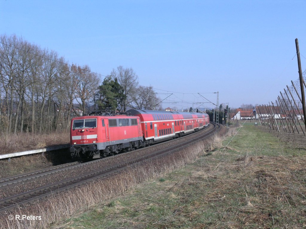 111 167-3 verl�sst Rohrbach mit RE59089 nach M�nchen. 24.03.11