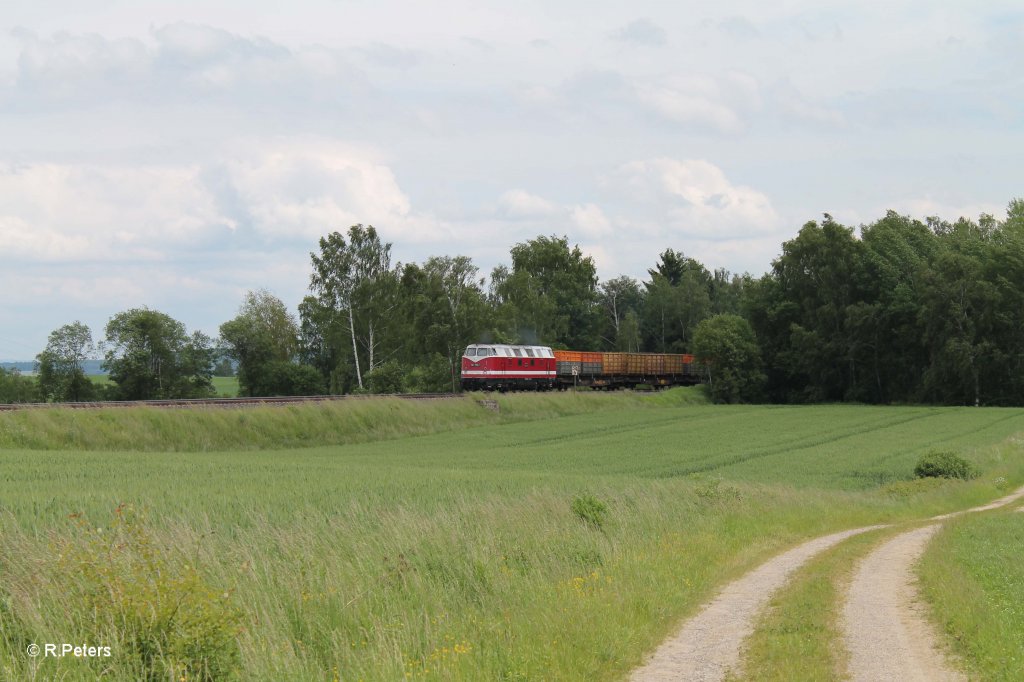 118 770 mit einem Kokszug aus der CZ bei Unterth�lau. 15.06.13