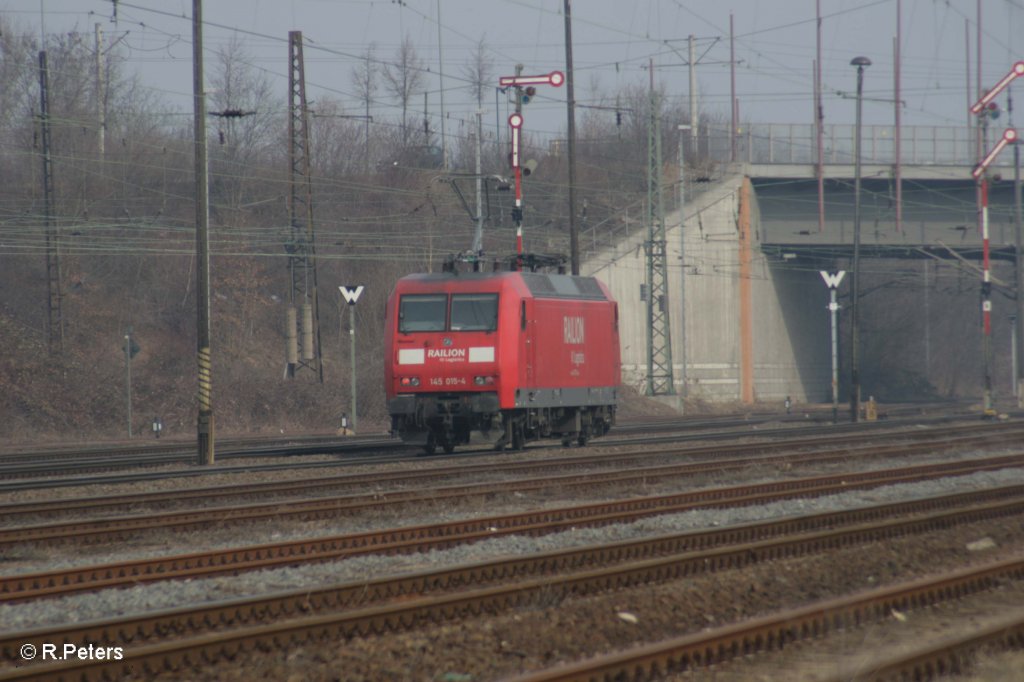 145 015-4 in Leipzig Sch�nfeld. 05.03.11