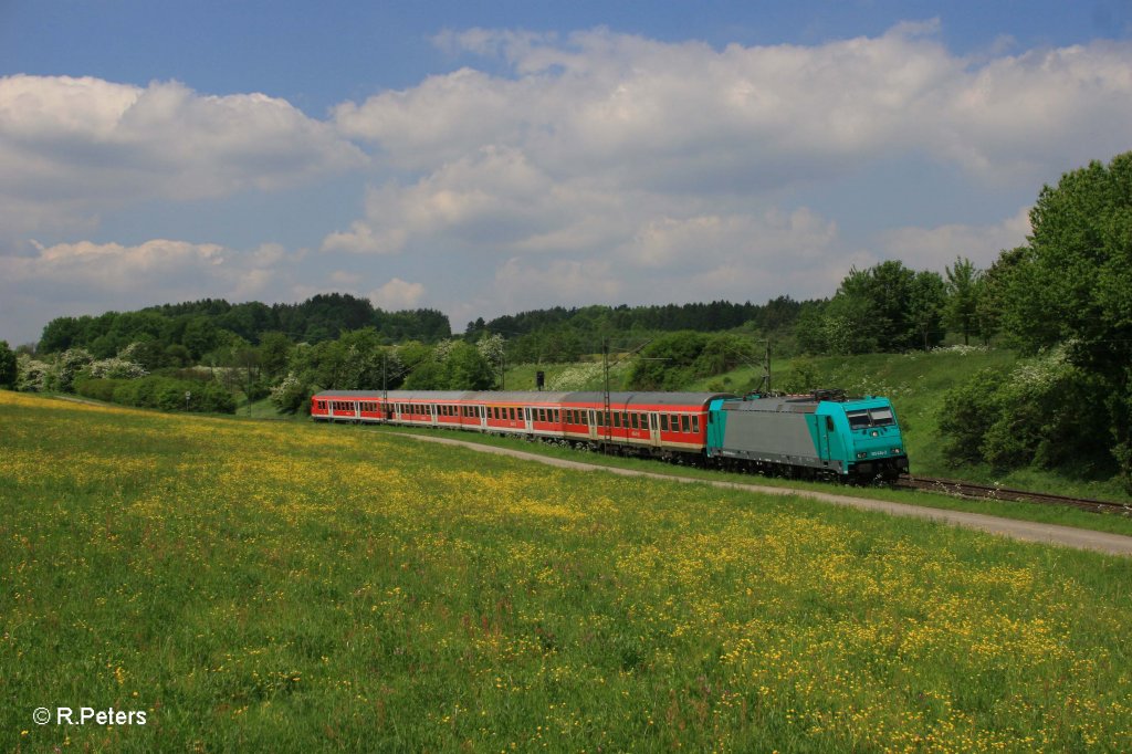 185 634-3 mit S3 39333 Neumarkt(Oberpfalz) bei P�lling. 13.05.11