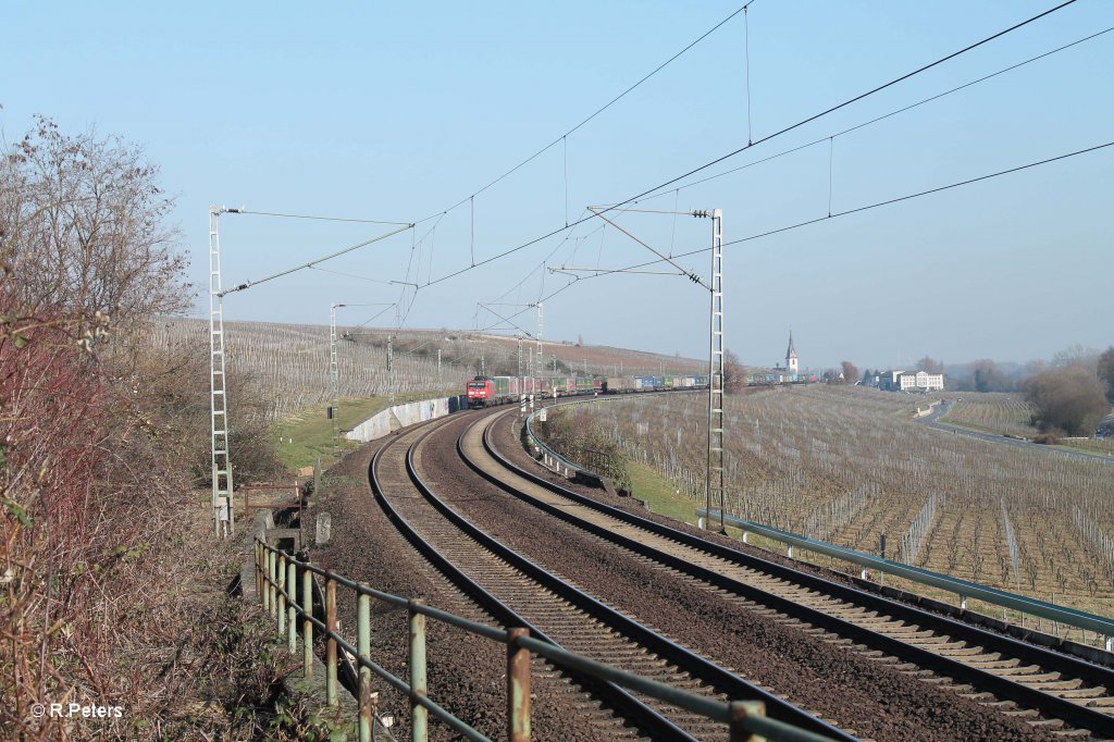 189 001-1 mit dem Arcese bei Hattenheim am Rhein Version 1. 05.03.13