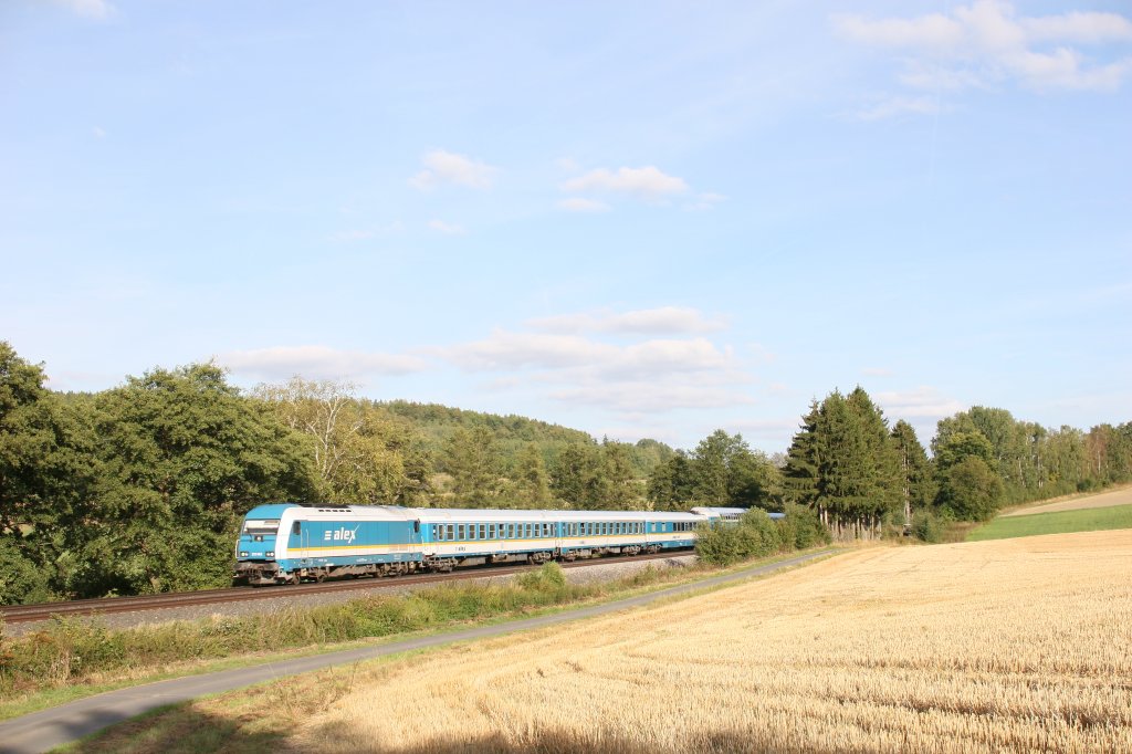 223 062 mit dem ALX84110 M�nchen - Hof. 06.09.12