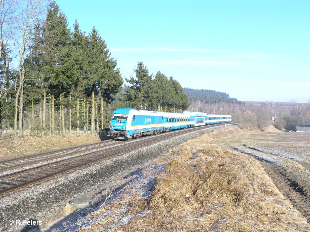 223 063 mit ALX84109 nach M�nchen bei Lengenfeld. 20.03.11