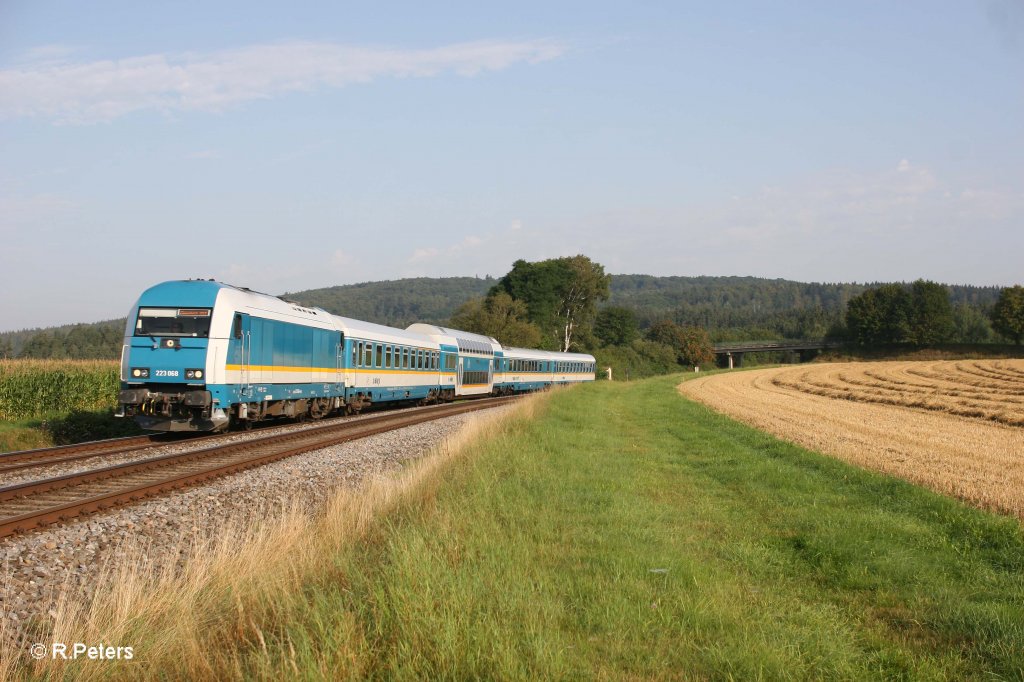 223 068 ALX84109 Hof - M�nchen bei Oberteich. 23.08.11
