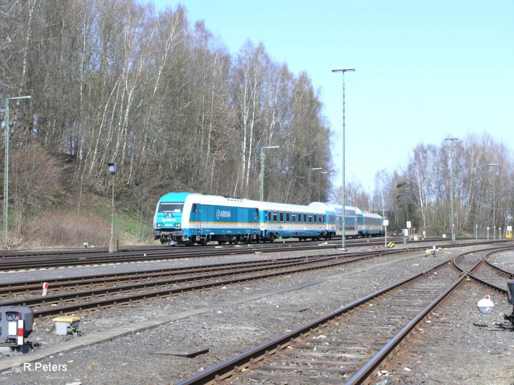 223 072 mit ALX84115 nach M�nchen in Marktredwitz. 10.04.11