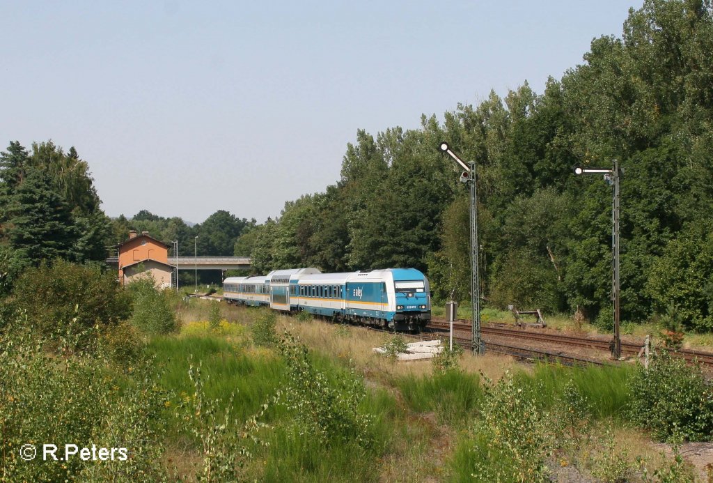 223 072 mit ALX84115 nach M�nchen in Reuth bei Erbendorf. 23.08.11