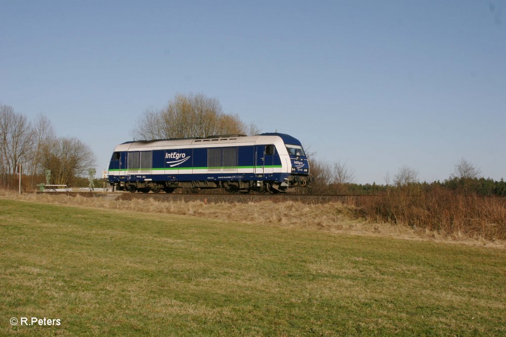 223 152 rollt solo zum ATW Wiesau bei Sch�nfeld. 25.03.12