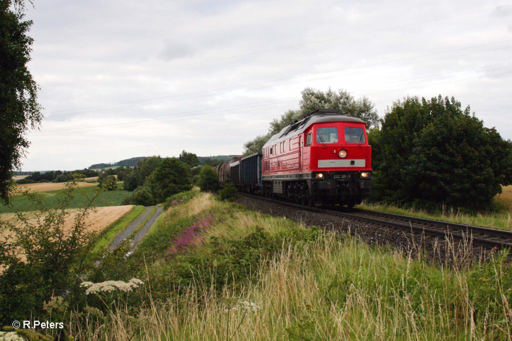 232 131-3 mit gurzen gemischten bei Seu�en. 22.07.11