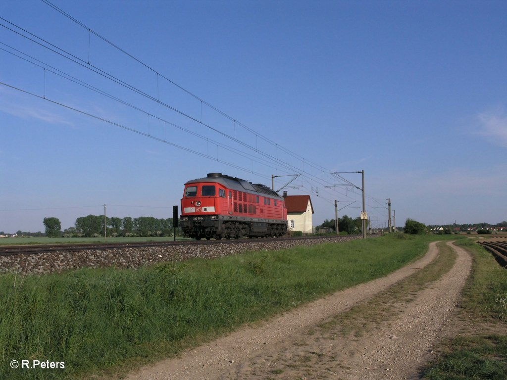 233 588-3 als Lz bei K�fering. 07.05.11